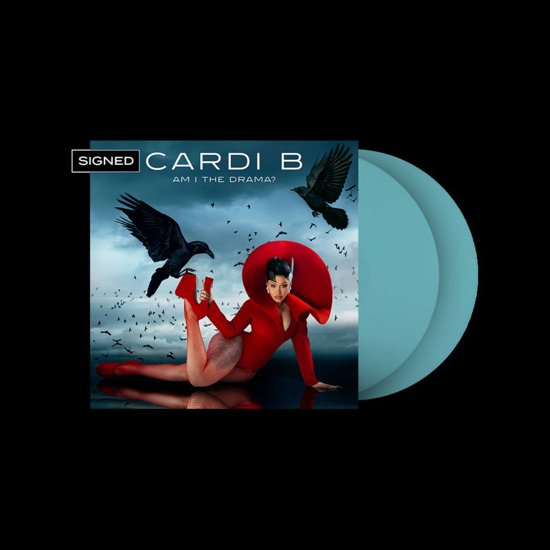 Cardi B - Am I The Drama? (Baby Blue Color Vinyl) (Includes Signed Art Card)