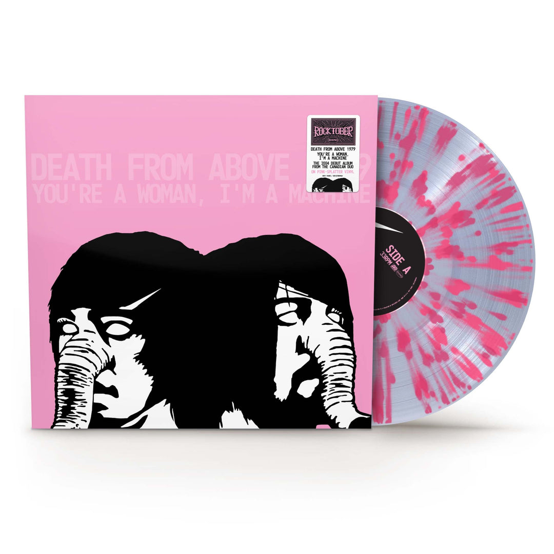 Death From Above 1979 - You'Re A Woman, I'M A Machine (Rktbr25)(1Lp Clear With Pink Splatter Vinyl)