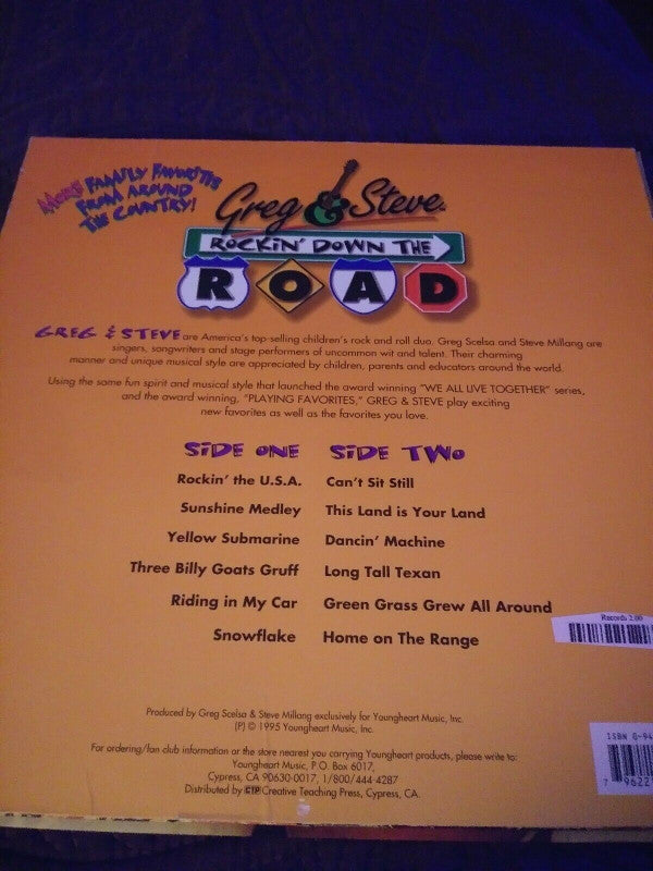 Greg & Steve* : Rockin' Down The Road (LP, Album)