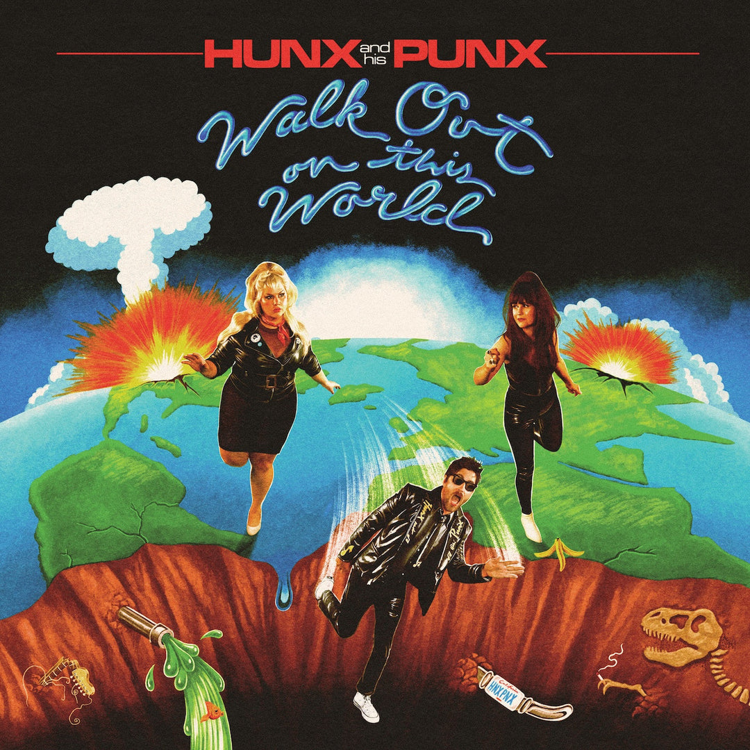 Hunx And His Punx - Walk Out On This World (Opaque Apple Red Vinyl)
