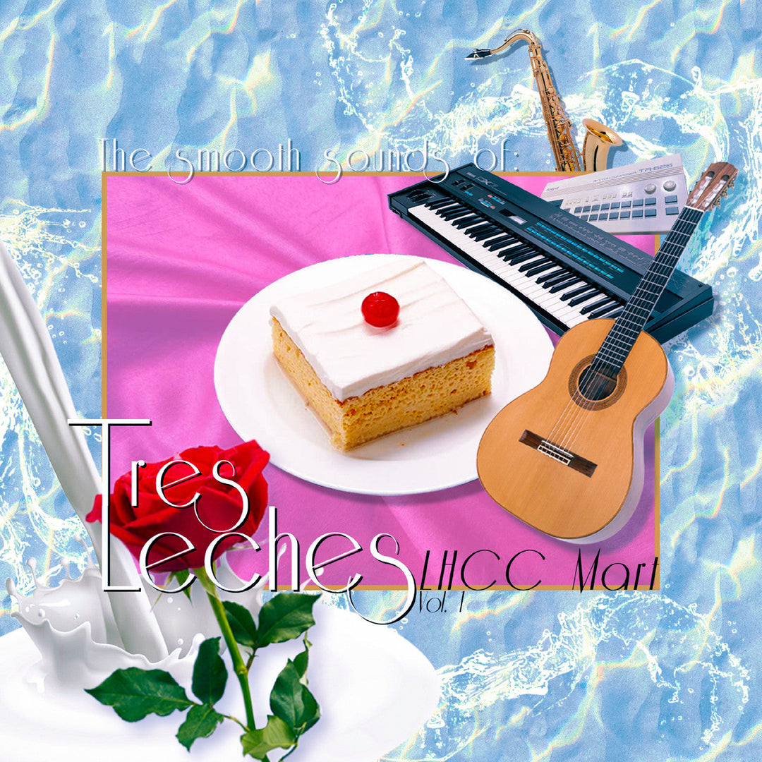 TRES LECHES - Lhcc Mart Vol. 1 ("Tres Leches Swirl" Cream / White Marble Vinyl) The Smooth Sounds Of Tres Leches