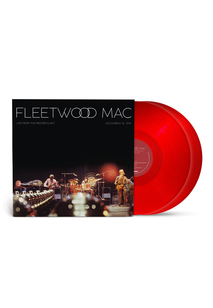 Fleetwood Mac - Live At The Record Plant: December 15, 1974 (SYEOR25, (Transparent Red Colored Vinyl, Brick & Mortar Exclusive) (2 Lp's)