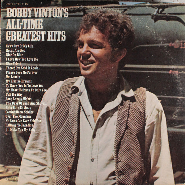 Bobby Vinton : Bobby Vinton's All-Time Greatest Hits (2xLP, Comp, Ora)
