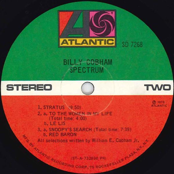 Billy Cobham : Spectrum (LP, Album, RE, Pre)