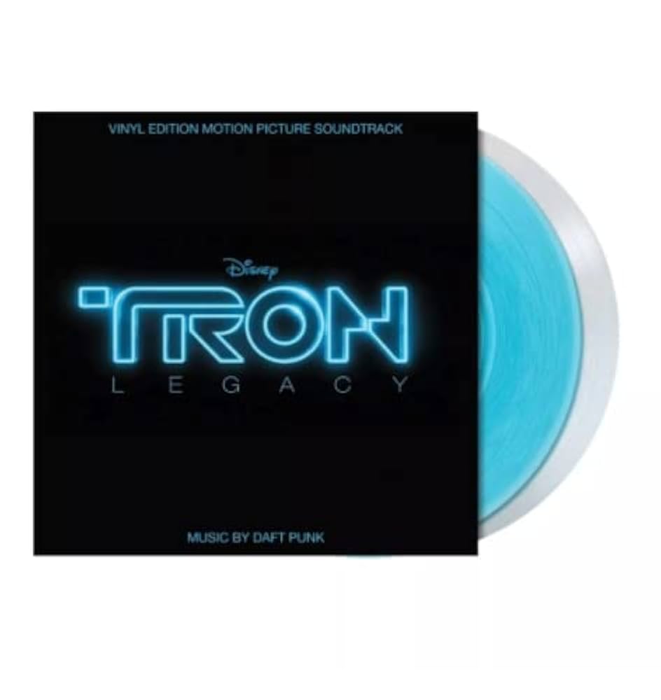 Daft Punk - Tron Legacy (Motion Picture Stage & Screen) (Limited Edition, Blue & Clear Colored Vinyl) (2 Lp'S)