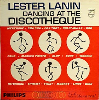 Lester Lanin : Dancing At The Discotheque (LP, Album, Mono)