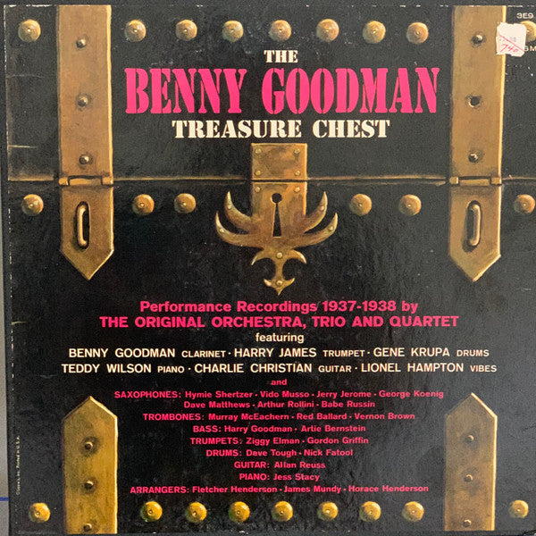 Benny Goodman : The Benny Goodman Treasure Chest (3xLP, Comp, Mono)
