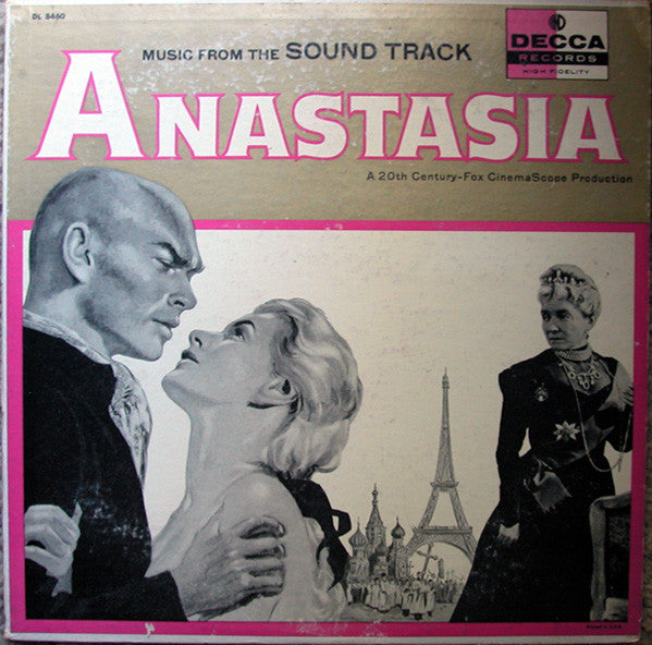 Alfred Newman Conducting The 20th Century-Fox Orchestra* : Anastasia (LP, Mono)