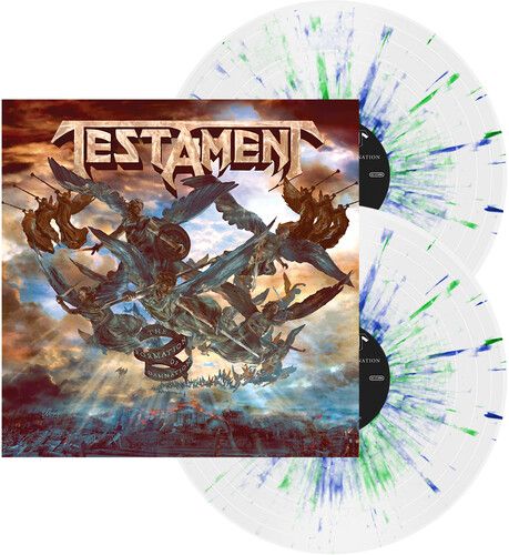 Testament - The Formation of Damnation (Limited Edition, White w/ Blue & Green Splatter) (2 Lp's)