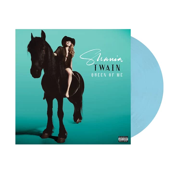 SHANIA TWAIN - Queen Of Me (Limited Edition, Alternate Cover, Baby Blue Colored Vinyl)