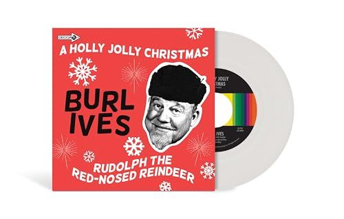 Burl Ives - A Holly Jolly Christmas (Snow White Colored Vinyl) (7" Single)