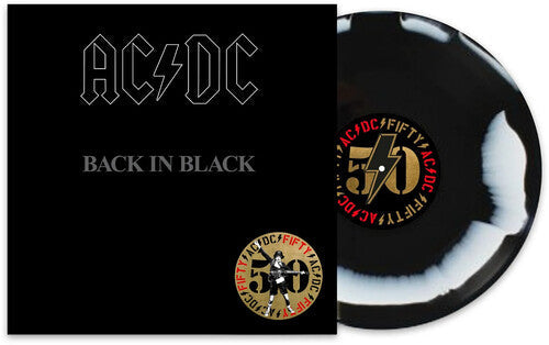 Ac/Dc - Back In Black: 50Th Anniversary (Limited Edition, Black & White Marble Colored Vinyl)