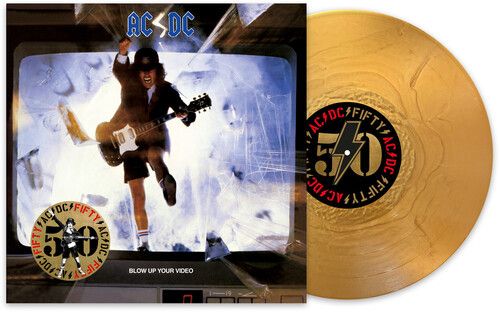 Ac/Dc - Blow Up Your Video (50Th Anniversary Edition, Gold Color Vinyl)