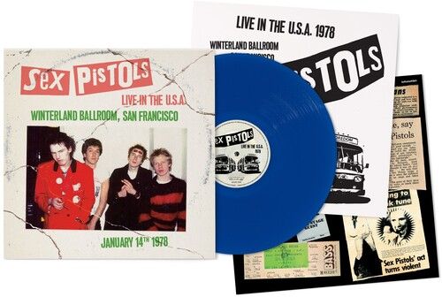 Sex Pistols - Live In The U.S.A. 1978: Winterland Ballroom, San Francisco ...