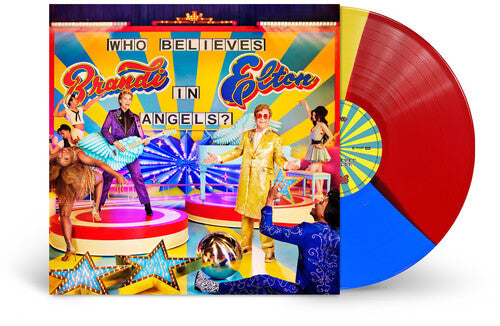 ELTON JOHN & BRANDI CARLILE - Who Believes In Angels? (Red, Yellow & Blue Colored Vinyl, Lyric Book)
