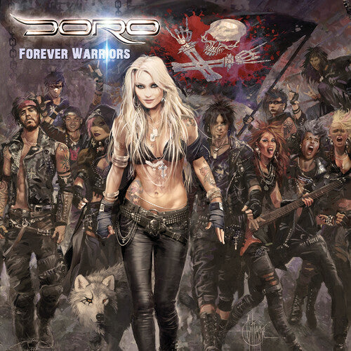 Doro - Forever Warriors (Limited Edition, Translucent Orange Colored Vinyl, Gatefold Lp Jacket) (2 Lp'S)