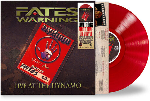 FATES WARNING - Live at the Dynamo (Crimson Red Colored Vinyl, Red, Limited Edition, Remastered)