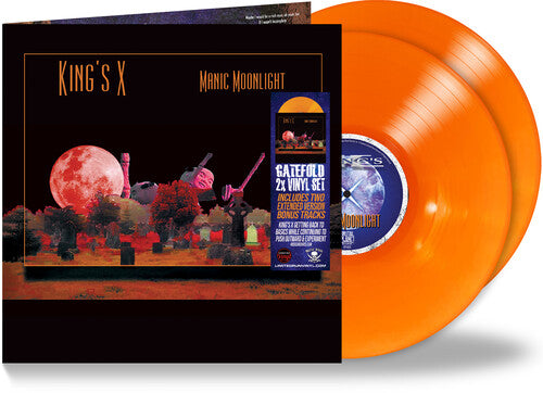 King'S X - Manic Moonlight (Orange Colored Vinyl, Limited Edition, Bonus Tracks, Remastered) (2 Lp'S)