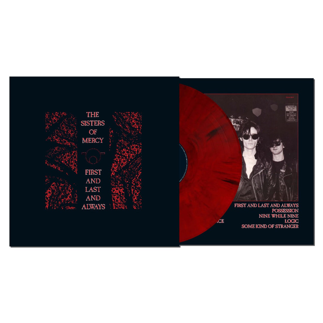The Sisters Of Mercy - First And Last Always (Black & Red Marble Vinyl) (Brick & Mortar Exclusive)