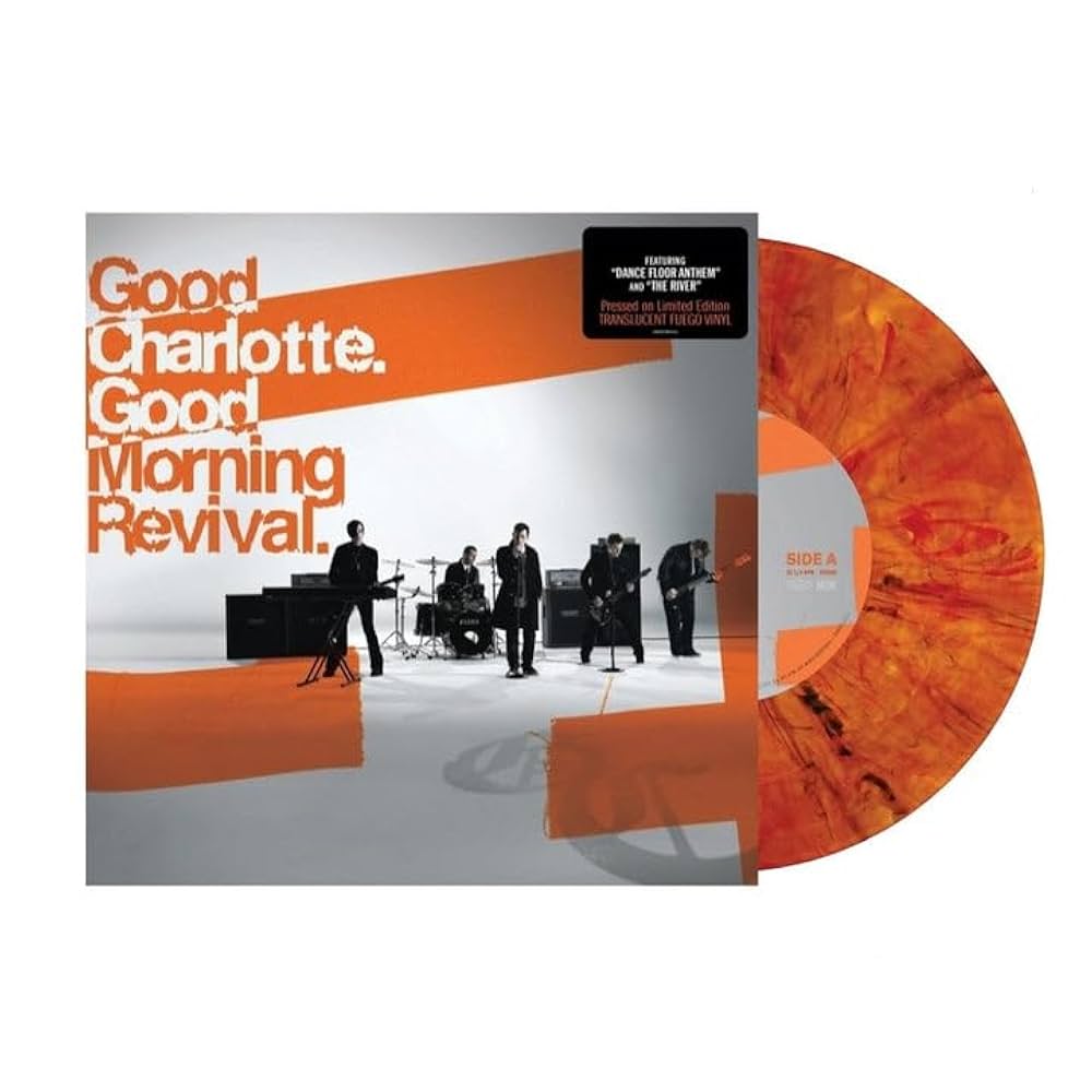GOOD CHARLOTTE - Good Morning Revival ((140 Gram Translucent Fuego Colored Vinyl)