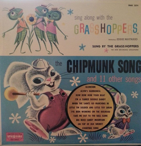 The Grasshoppers (2) : Sing Along With The Grasshoppers (LP, Album, Mono)