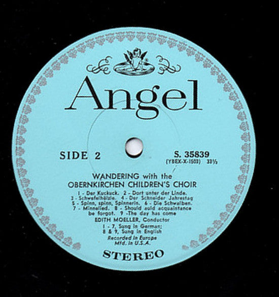 Obernkirchen Children's Choir Conducted By Edith Moeller* : Wandering With The Obernkirchen Children's Choir (LP, Album)
