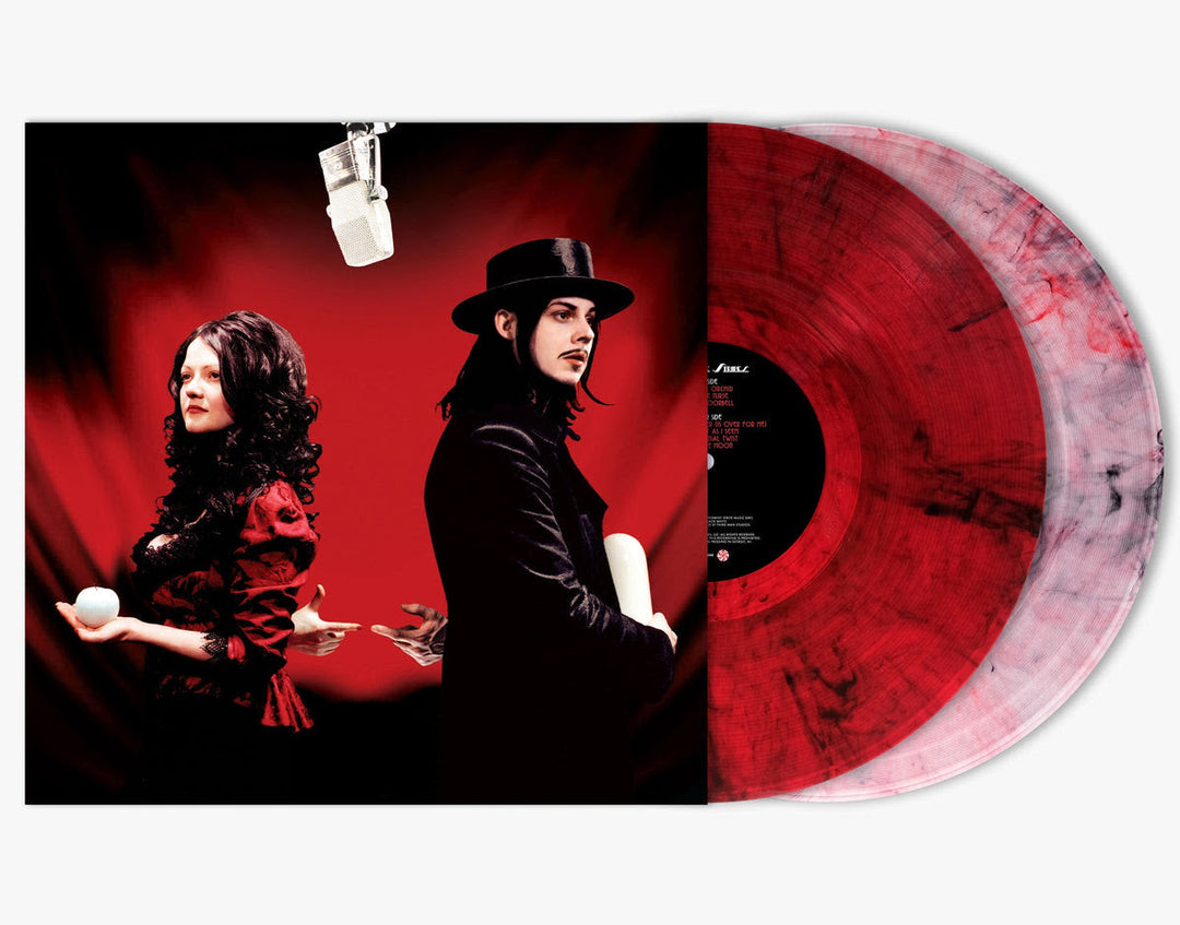 The White Stripes - Get Behind Me Satan (20Th Anniv Ltd Ed 2Lp Red/Clear W/Black Wisps)