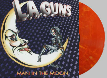 L.A. Guns - Man In The Moon (Eruption Red Vinyl) (Limited Anniversary Edition)