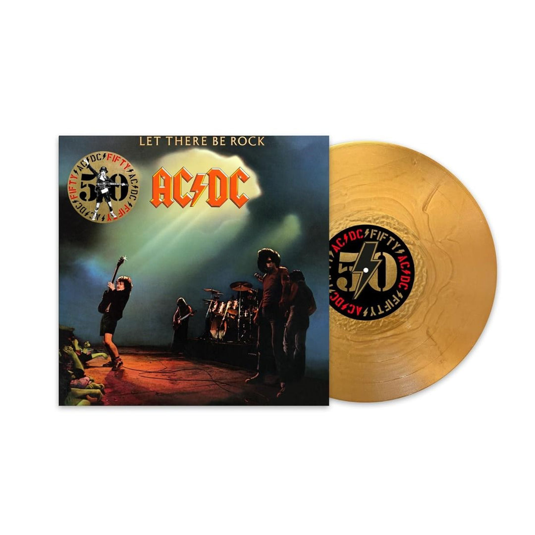 Ac/Dc - Let There Be Rock (50Th Anniversary Edition, Gold Color Vinyl)