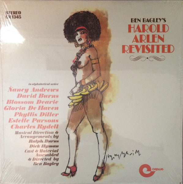 Blossom Dearie, Gloria De Haven, Phyllis Diller, Estelle Parsons, Charles Rydell, Nancy Andrews (2), David Burns (6) : Ben Bagley's Harold Arlen Revisited (LP, Album)