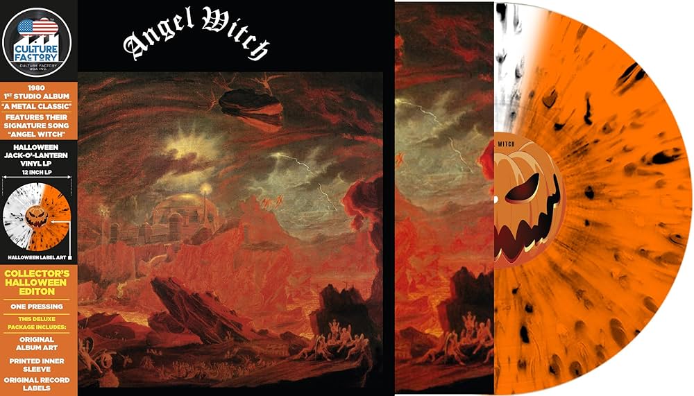 Angel Witch - Angel Witch: Halloween Edition (Jack-O' Lantern Colored Vinyl, Deluxe Edition, Limited Edition, Reissue)