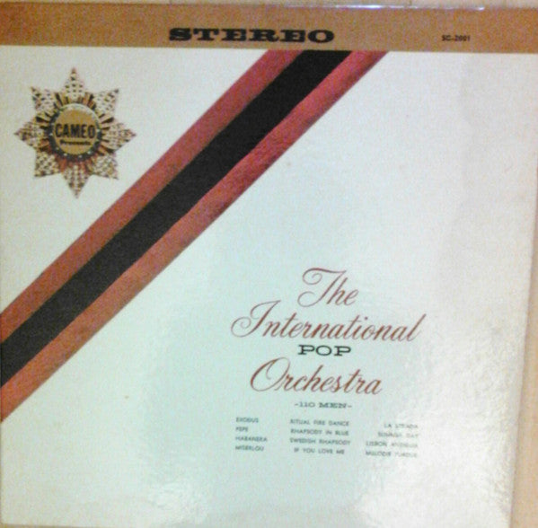 The International Pop Orchestra : 110 Men (LP, Album)