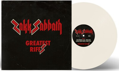 ZAKK SABBATH - Greatest Riffs (Limited Edition, 140 Gram White Colored Vinyl)