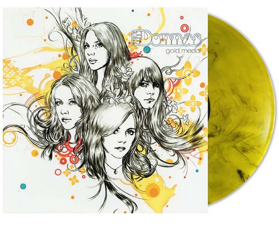The Donnas - Gold Medal (Limited Edition, Gold Smoke Colored Vinyl, Gold, Poster)