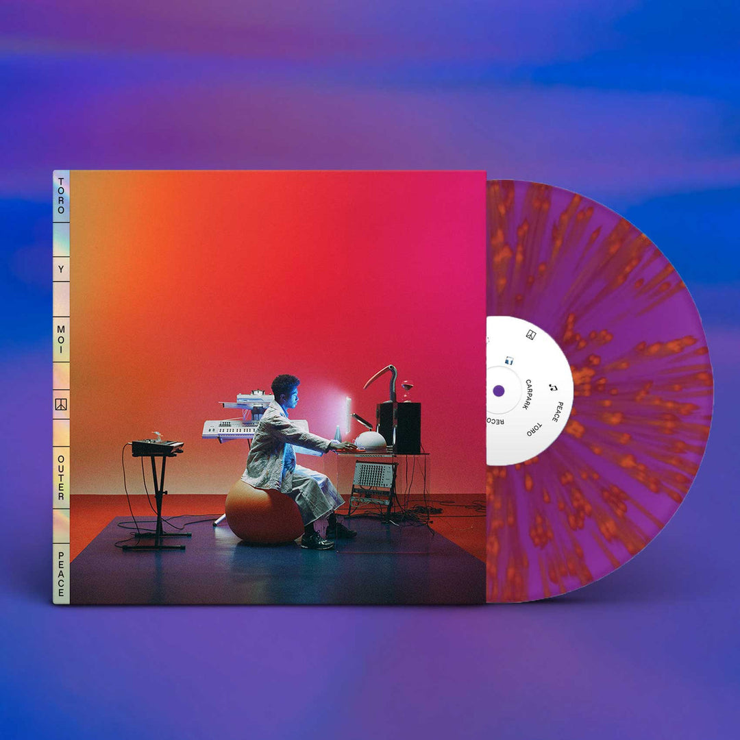Toro Y Moi - Outer Peace (Translucent Purple With Orange Splatter Vinyl)