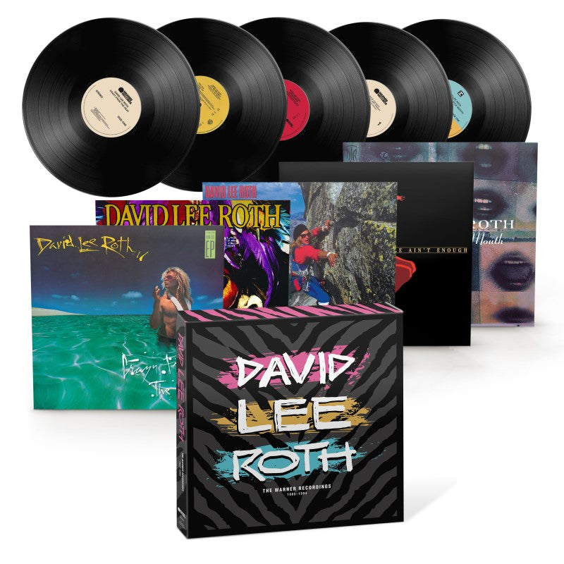 David Lee Roth - The Warner Recordings (1985-1994)(Rktbr25)(5Lp Box)