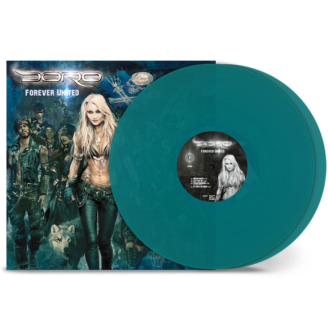 DORO - Forever United (Limited Edition, Translucent Green Colored Vinyl, Gatefold LP Jacket) (2 Lp's)