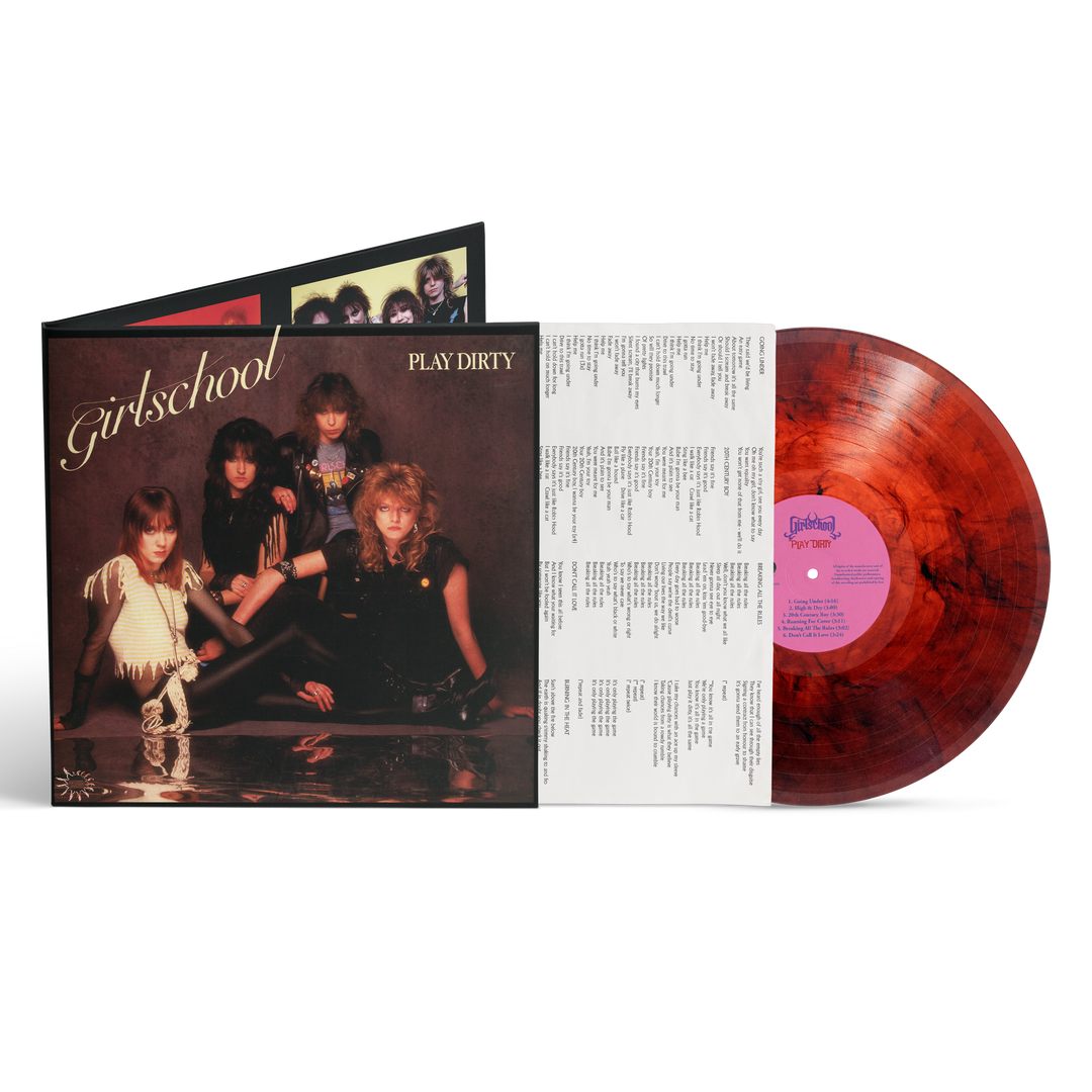 Girlschool - Play Dirty - Red (180 Gram Red Vinyl, Gatefold Lp Jacket)