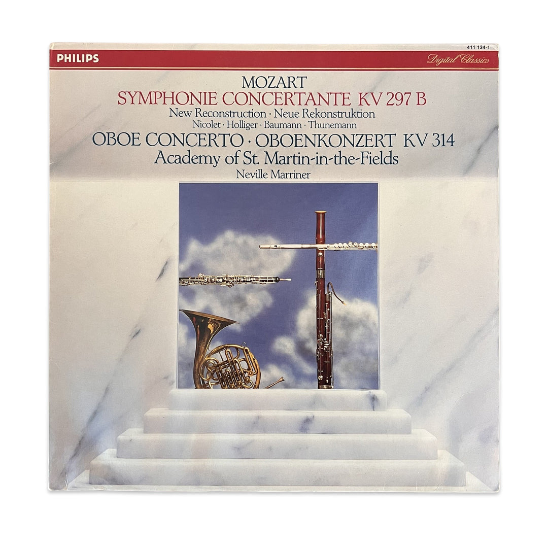 Mozart, Academy Of St. Martin-in-the-Fields · Neville Marriner – Symphonie Concertante KV 297 B / Oboe Concerto KV