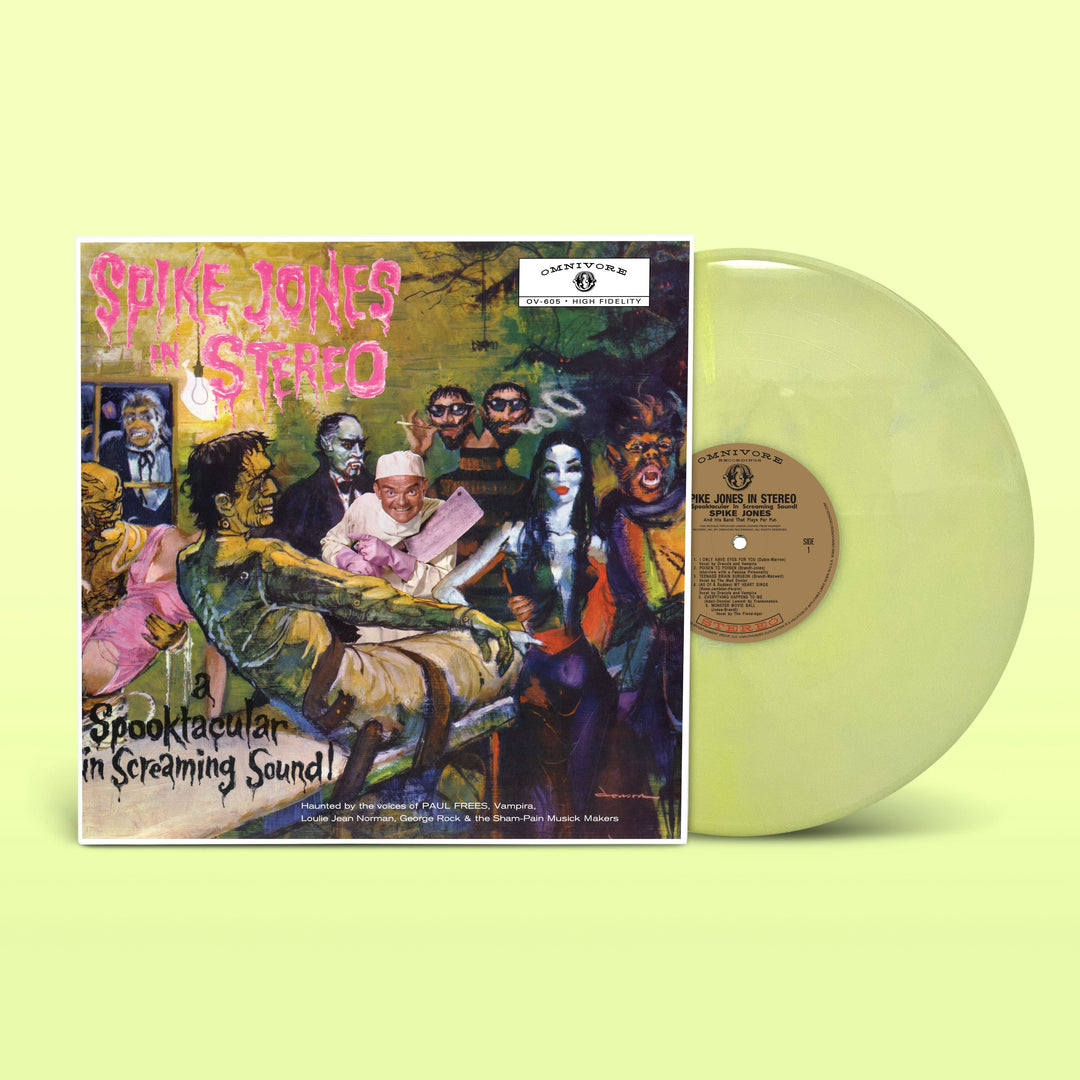 SPIKE JONES - Spike Jones In Stereo: A Spooktacular In Screaming Sound! (Slime Green Vinyl)