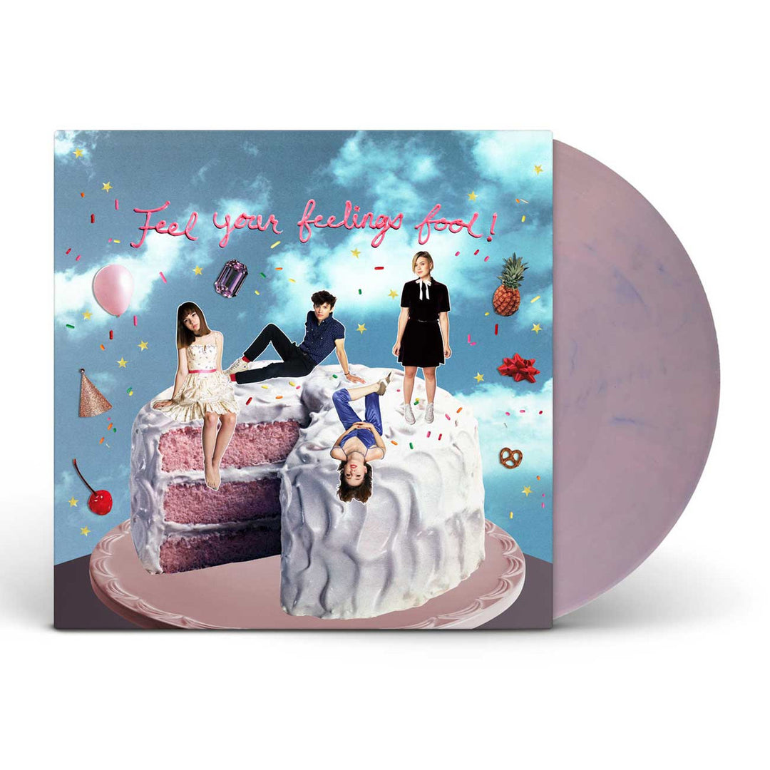 The Regrettes - Feel Your Feelings Fool! (Marbled Pink & Blue Vinyl)