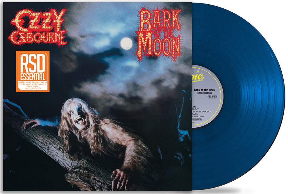 Ozzy Osbourne - Bark At The Moon: 40Th Anniversary Edition (Indie Exclusive, Translucent Cobalt Blue Colored Vinyl)