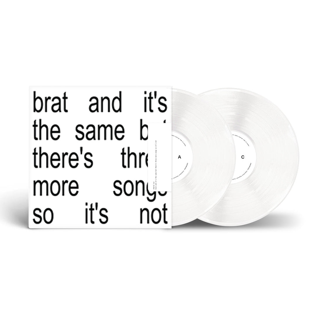 Charli Xcx - Brat And It’S The Same But There’S Three More Songs So It’S Not (Colored Vinyl, White) (2Lp)