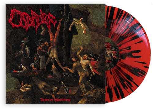 CADAVER - Hymns of Misanthropy (Limited Edition, Red & Black Splatter Colored Vinyl)
