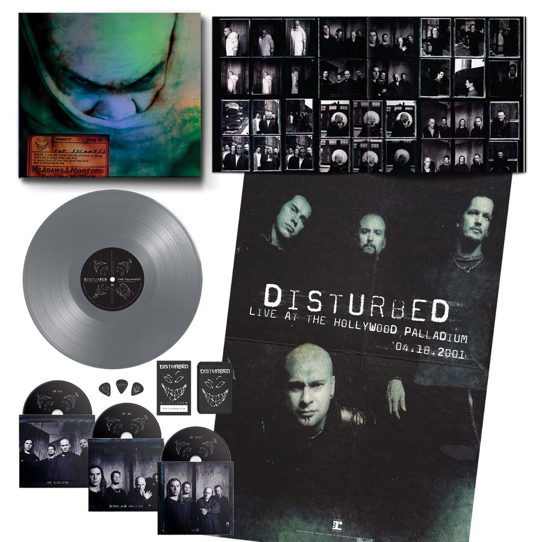 Disturbed - The Sickness (Boxed Set, Silver Colored Vinyl) (3 Cd's)