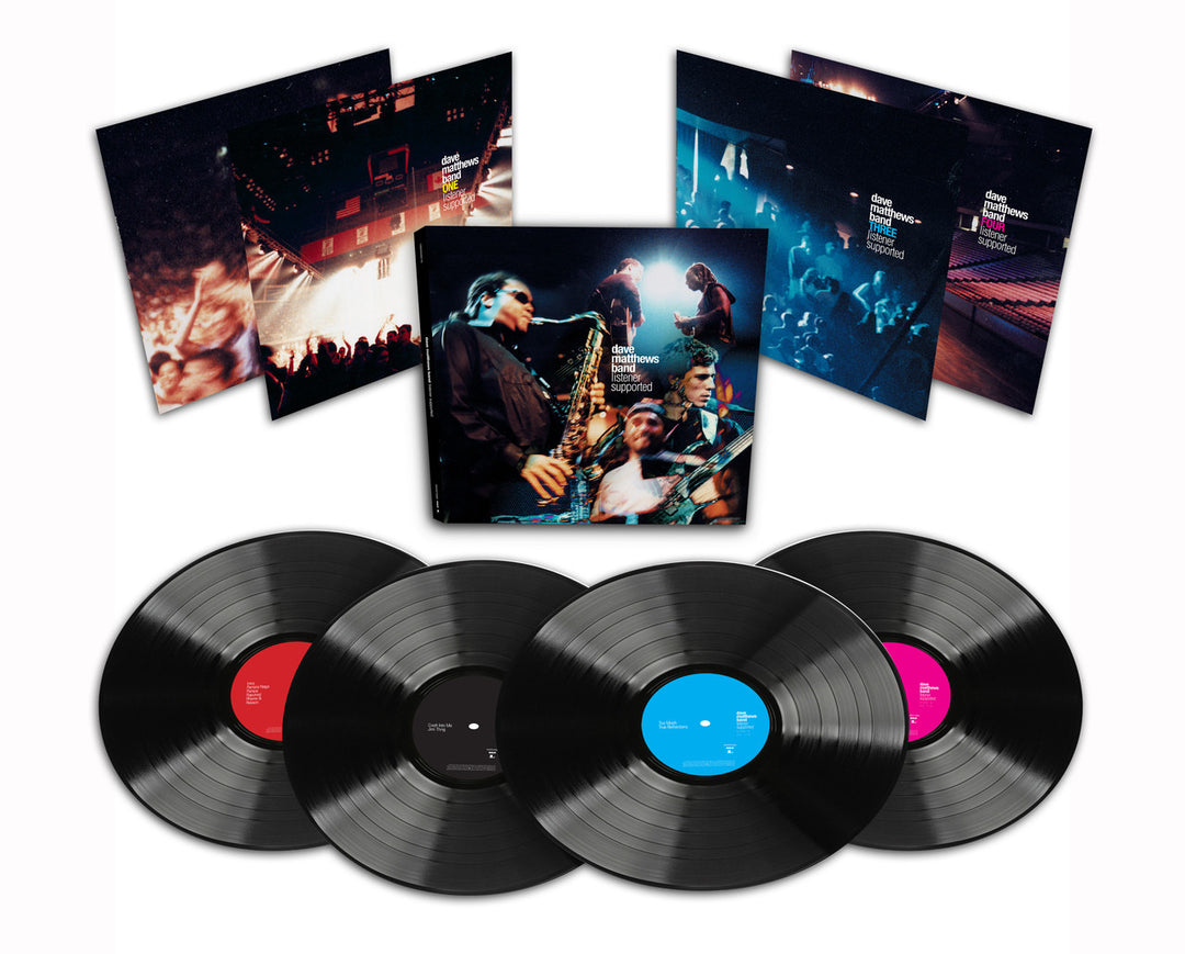 THE DAVE MATTHEWS BAND - Listener Supported: 25th Anniversary Edition (Live) (Boxed Set) (4 Lp's)