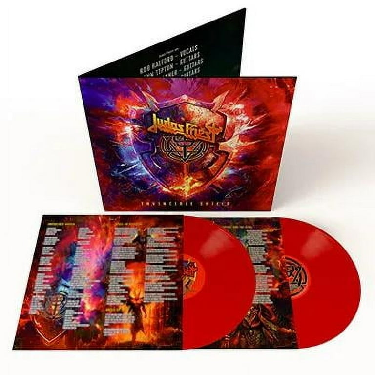 Judas Priest - Invincible Shield (Indie Exclusive, Colored Vinyl, Red) (2 Lp'S)