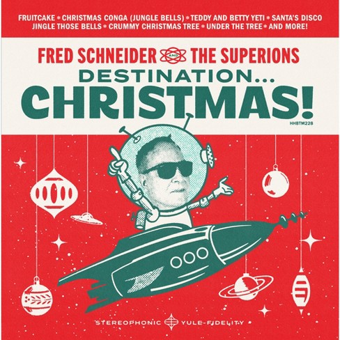 Fred Schneider & The Superions - Destination Christmas (Indie Exclusive, Red Vinyl)