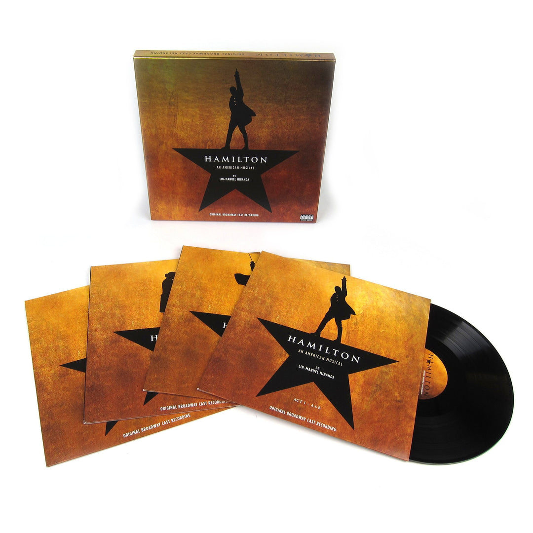 Original Broadway Cast Of Hamilton - Hamilton (Original Broadway Cast Recording) (4 Lp) (Box Set)