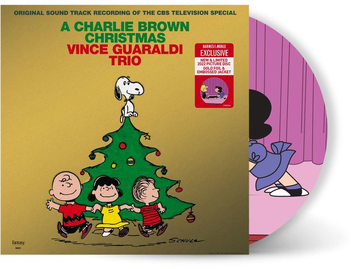 Vince Guaraldi Trio - A Charlie Brown Christmas (Original Tv Soundtrack) (Limited Edition, Gold Foil Cover, Picture Disc Vinyl)